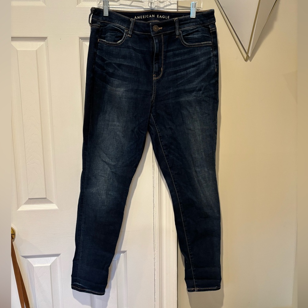 American Eagle Outfitters Women's Dark Wash Jeans